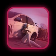 Pink Header Card